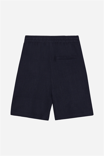 GRUNT Ole Linneshorts - Marinblå